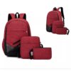 Sac a dos + sacoche + porte monnaie simple
