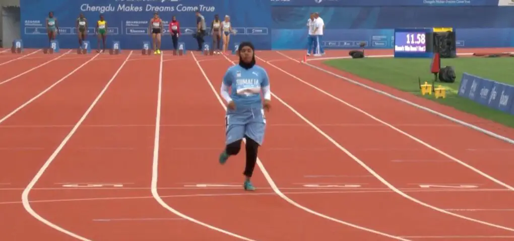 Athlétisme: une somalienne établit le pis record du 100M et provoque la polémique dans son pays (vidéo)